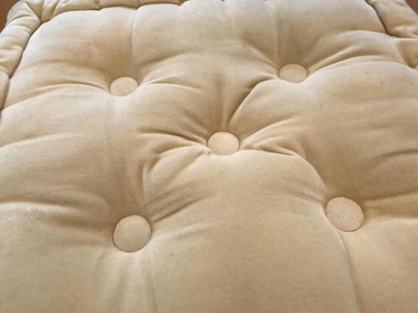Image 3 of Cream Polyester Booster Cushion