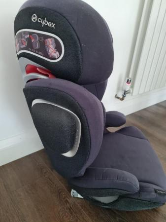 Image 2 of Cybex Solution Z-Fix Group 2/3 Child Safety Seat - EXCELLENT
