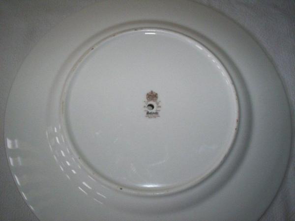 Image 2 of Paragon 'Belinda' 2 Tier Cake Stand 10" and 8" Plates Rare a