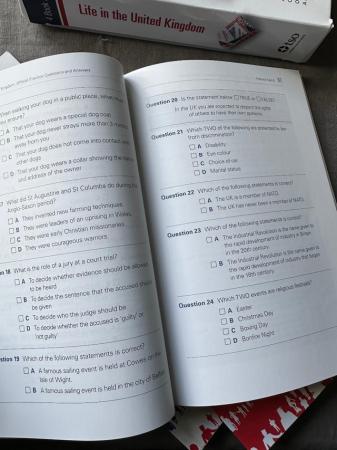 Image 1 of Life in the UK test official 4 book pack, used in 2023