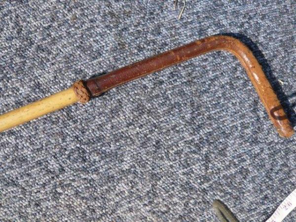 Image 3 of Unusual old cane/crop- helps to open gates etc