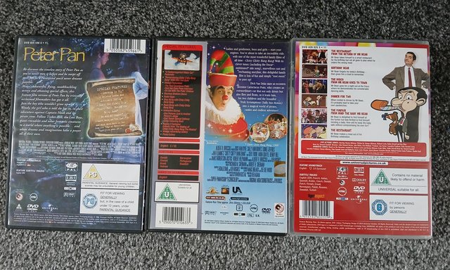 Image 2 of 3 family DVDs...........