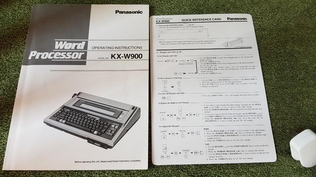 Image 2 of Panasonic Word Processor KX-W900