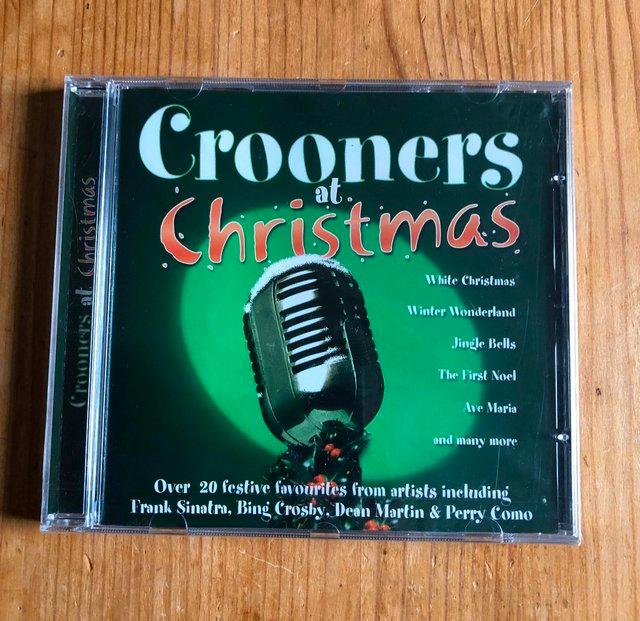 Preview of the first image of BRAND NEW CD OF CHRISTMAS SONGS 'CROONERS AT CHRISTMAS'.