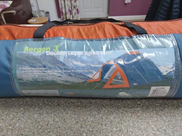 Image 3 of Bergen 3 Double Layer Igloo Tent