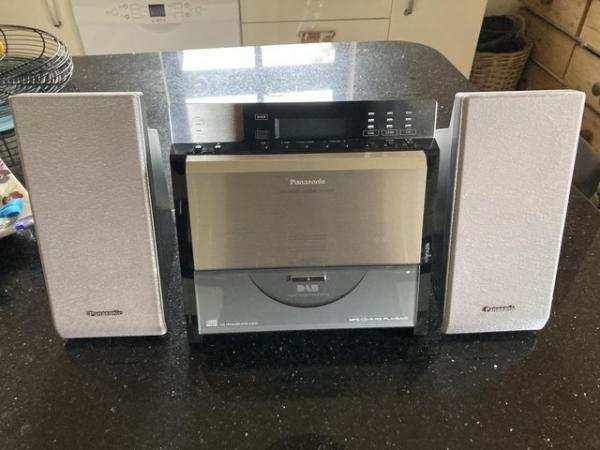 Image 2 of Panasonic CD radio stereo system