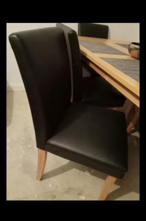 Image 1 of Dining Table and 6 Chairs Gateshead