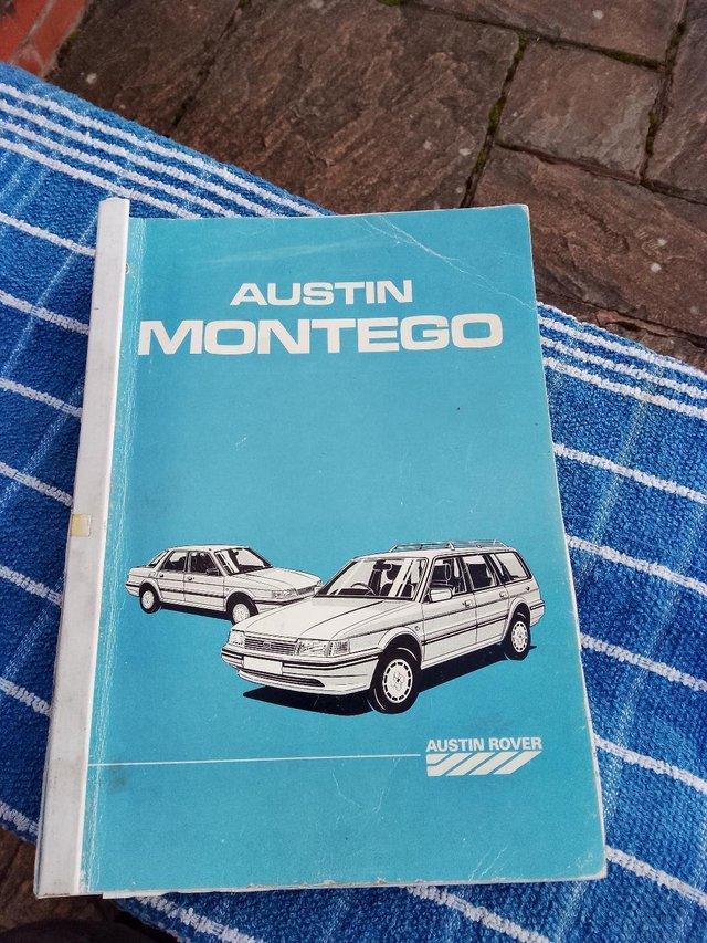 Preview of the first image of Austin Montego Official Factory Workshop Manual AKM5435.