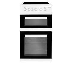 Preview of the first image of BEKO 50CM WHITE DOUBLE OVEN CERAMIC COOKER-FAN-SUPERB.