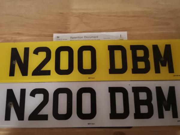 Image 1 of For sale Number Plates with papers
