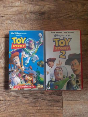 Image 2 of Walt Disney Pixar Toy Story and Toy Story 2 VHS