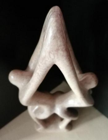 Image 3 of Natural hand carved soapstone sculpture