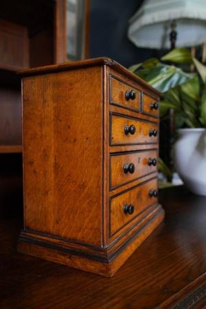 Image 7 of Victorian Style Apprentice Piece Small Drawers Dressing
