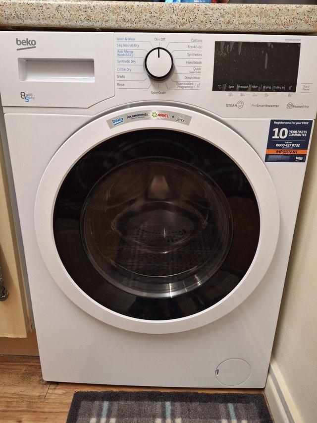 Preview of the first image of Beko 8kg Washer Dryer- as new condition.