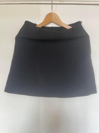 Image 1 of Karen Millen lined  black mini skirt.