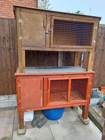 Image 3 of Two hutches for Guinea pigs ONO