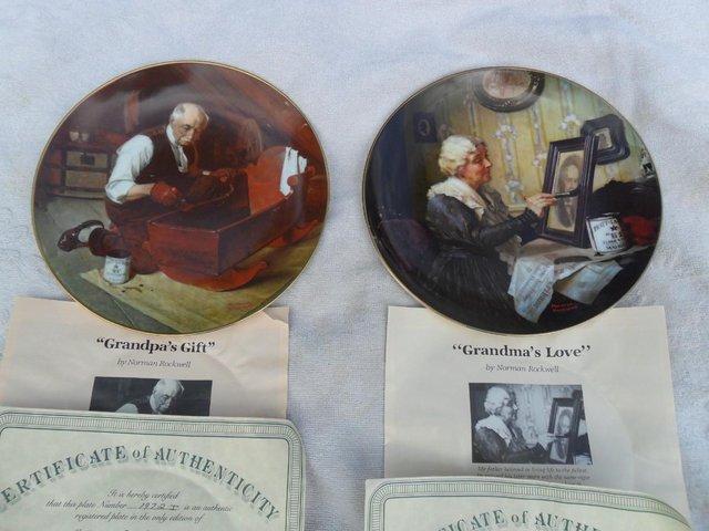 Preview of the first image of GRANDPA'S GIFT and GRANDMA'S LOVE COLLECTOR'S PLATE'S.