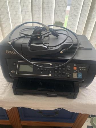 Image 2 of Epsom printer/scanner black in working condition