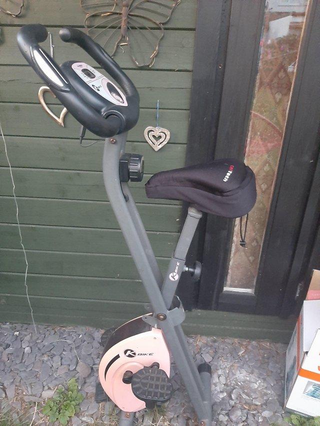 Preview of the first image of Sturdy exercise bike for sale.