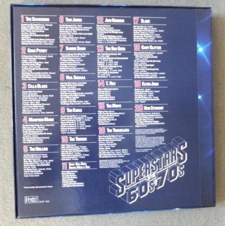 Image 2 of Superstars of the 60’s & 70’s – 10 LP’S - 20 Artists - GSUP