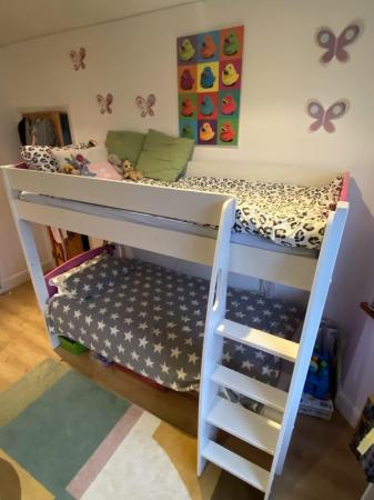 Image 3 of Stompa Uno S White Bunk Bed
