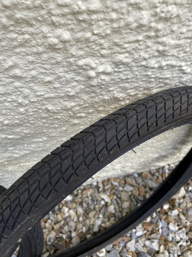 Preview of the first image of 2 BMX tyres , new not been used.