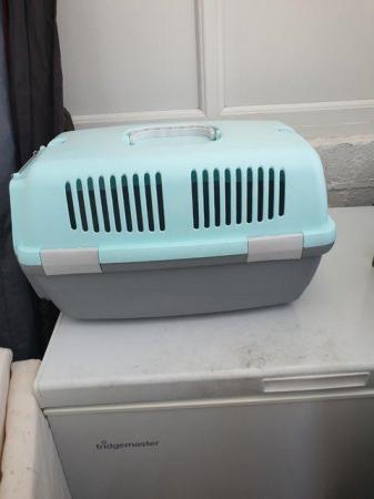 Image 1 of cat carrying crate, used but still in good condition