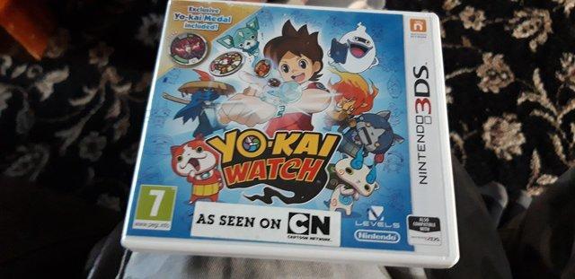 Preview of the first image of Yo kai watch 3DS Game like new.