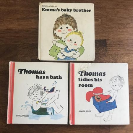 Image 1 of 3 vintage childs books: 2 Thomas series & Emmas Bath Brother