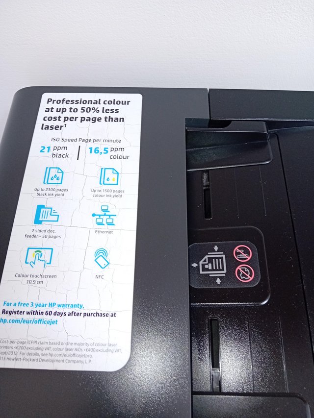 Preview of the first image of HP Officejet 8620 Printer.