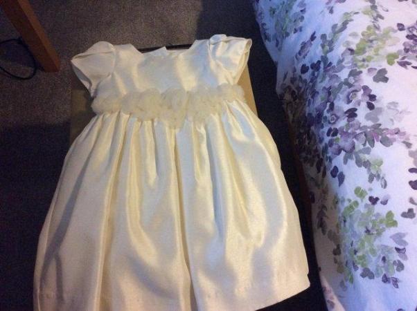 Image 2 of BABY GIRL'S OCCASION DRESS 18/24 mths