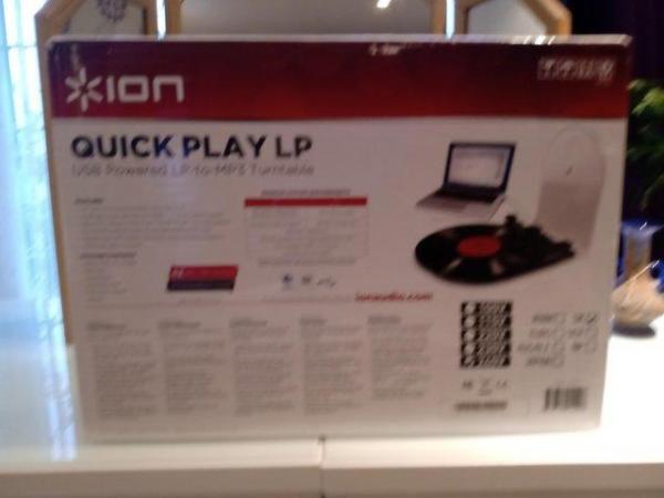 Image 2 of Quick player lp USB turntable mp3