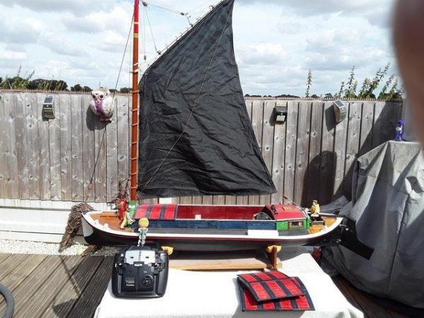 Image 6 of Model remot sailing norfolk wherry