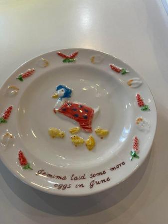 Image 3 of Beatrix potter, Jemima puddle duck plate
