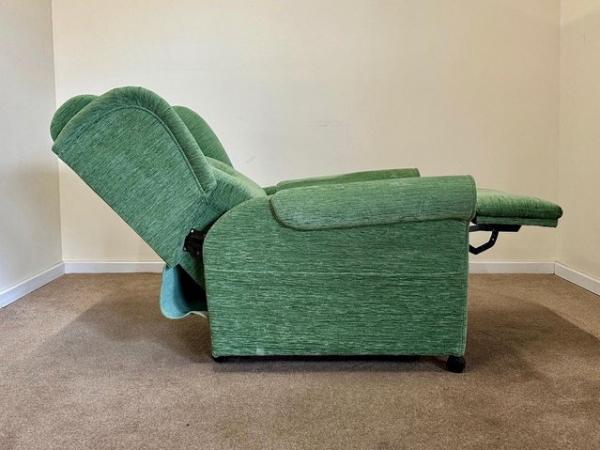 Image 15 of LUXURY ELECTRIC RISER RECLINER MINT GREEN CHAIR CAN DELIVER