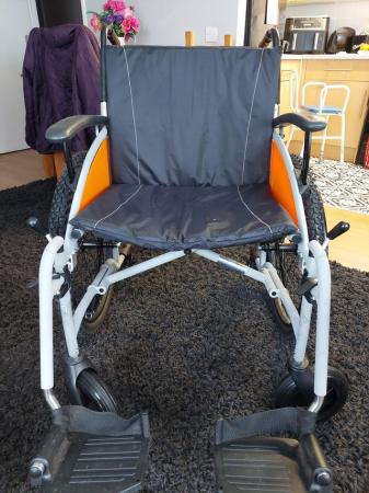 Image 1 of Excell Wide  self propelling wheelchair