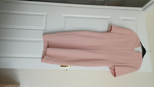 Image 3 of Viyella fitted and fully lined dress size 10 rose never worn