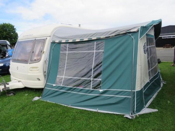 Image 2 of Isabella Capri Lux Green Full size awning