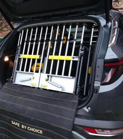 Image 1 of Dog Car Guard/Dog Crate - use full boot space