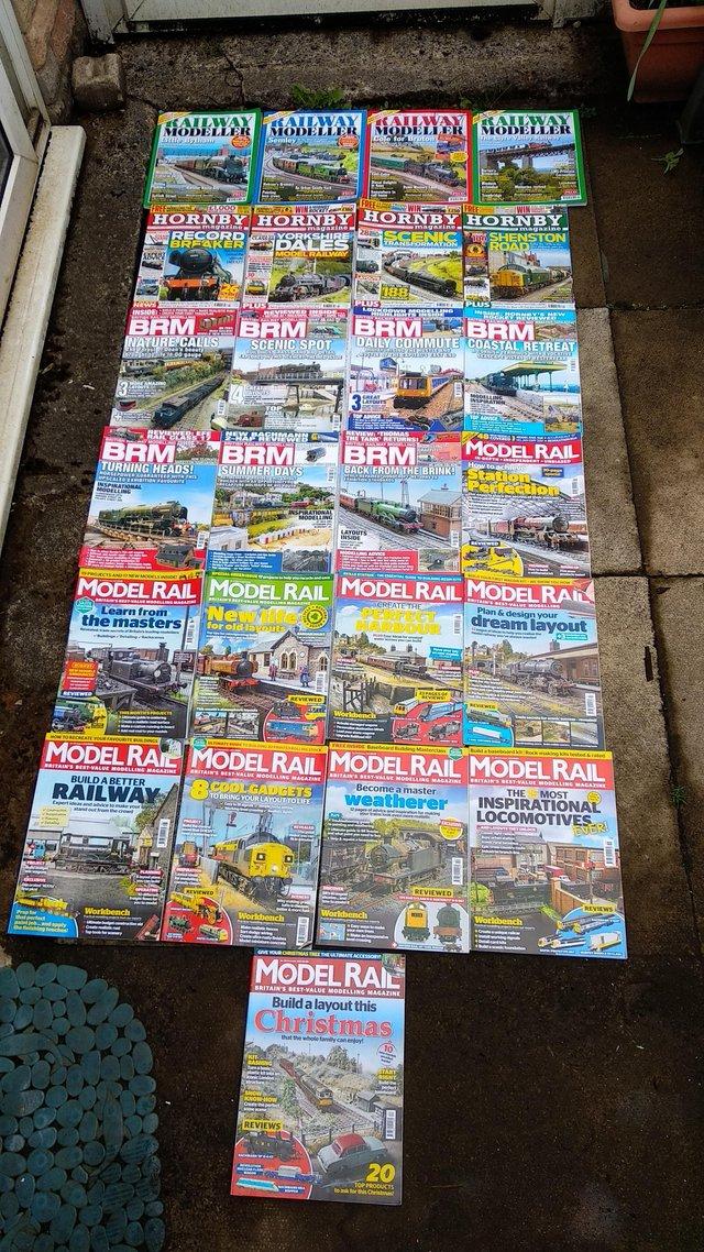 Preview of the first image of MODEL RAILWAY MAGAZINES..MODELLER / HORNBY / BRM / ETC.