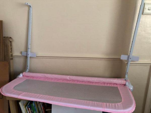 Image 3 of **SOLD** Pink bed guard / rail by Summer Infant