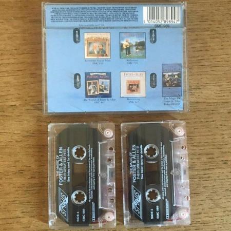 Image 3 of Foster & Allen Their Greatest Hits double music cassette.