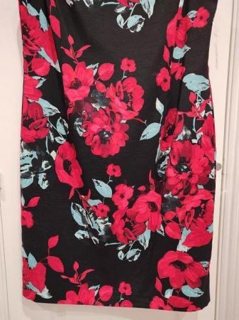 Image 4 of BNWT Anna Rose Dress Size 16 Red/Black