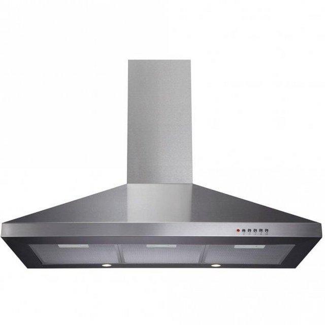 Preview of the first image of CDA 90CM S/S NEW BOXED CHIMNEY HOOD-427 M3/HR-FAB.