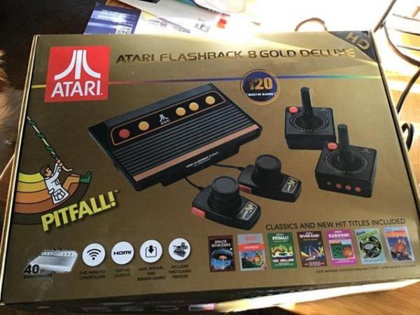 Image 1 of Atari flashback 8 gold deluxe with built in games