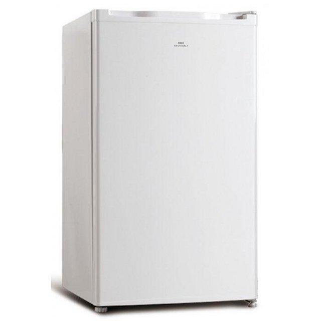 Preview of the first image of NEW WORLD UNDERCOUNTER WHITE FRIDGE WITH ICEBOX- 92L - BOXED.