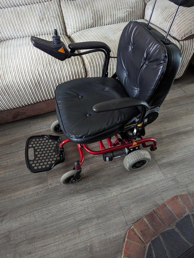 Preview of the first image of Vienna power chair in good working order.