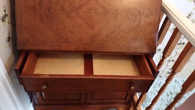 Preview of the first image of Solid Mahogany Writing Bureau.