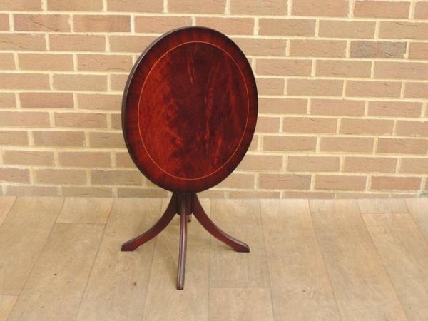 Image 4 of Foldable Mahogany Side Table (UK Delivery)
