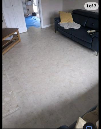Image 1 of 140 LVT Floor Tiles 4.5x298x602.8mm ~25sqm+Foam Underlay